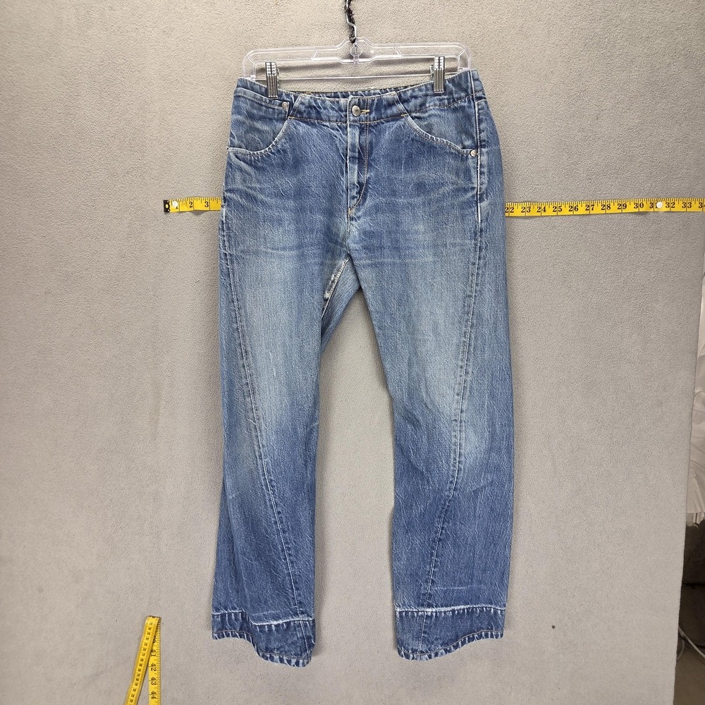 Vintage Levis Engineered Jeans Womens Blue Twisted Zip Fly Fits 29x27